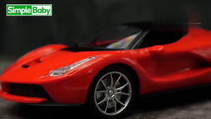 [Mid-Year Promotion] Big Large 28CM Red Rc Car Rechargeable Remote Control Racing Cars Toys