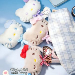 Sanrio | Bút Bi Thú Nhồi Bông Hello Kitty Sanrio Dễ Thương - Bút Bi Đen Văn Phòng Phẩm Anime Dành Cho Học Sinh Quà Tặng Dễ Thương Cho Bé Gái Đồ Dùng Học Tập