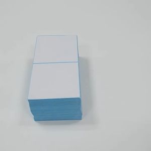 Three Proof Hot Melt Adhesive Folding Express Barcode Label 100x150mm Electronic Printing Paper