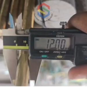 As kuningan mm 12 brass round bar