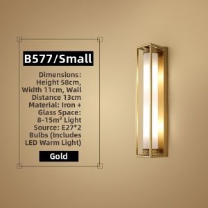 JUNENGLIANG | Modern Minimalist New Chinese Style Wall Lamp