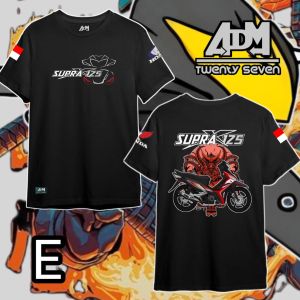 Kaos Honda Supra X 125 Kaos suprax 125 Supra x125 Kaos honda racing