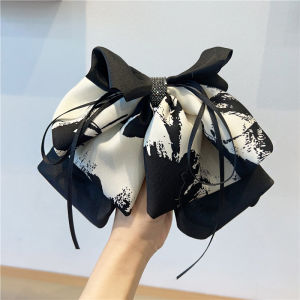 New Chinese Style Watercolor Butterfly Knot Hair Clip Half up Ancient Style Hair Clip for Women Elegant Fashion Hair Accessories