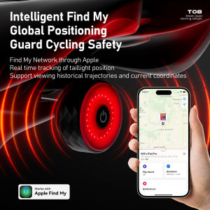 CYCLAMI Bicycle Tail Light Anti-theft MTB Road Bike Rear Light IPX64 Waterproof Type-C Charging Taillight Cycling Accessories
