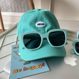 แว่นกันแดดทรงสี่เหลี่ยมสีเขียวสดสำหรับผู้หญิง สไตล์ไฮเอนด์ แฟชั่น เข้ารูป ป้องกันแสงแดด แว่นกันแดดสำหรับเล่นกีฬากลางแจ้ง