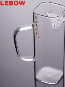 gumahus | High Borosilicate Glass Square Moon-shaped Fair Cup