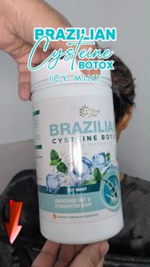 Merry Sun Brazilian Cysteine Botox Cool Menthol - Smooth & Straight Hair Treatment Single Pack