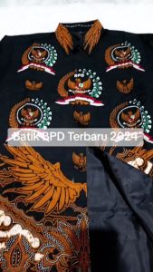 Baju Batik Bpd Nasional Terbaru 2024 Pria Dan Wanita Lapis Furing Bahan Katun Primis Halus | Seragam Bpd Desa