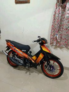knalpot fiz r force one standar racing model tameng AHM suara super garing