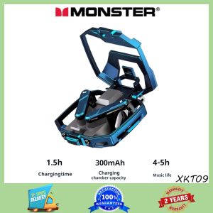 Monster XKT09 Wireless Earphones: Sports Helmet & High-Fidelity Sound