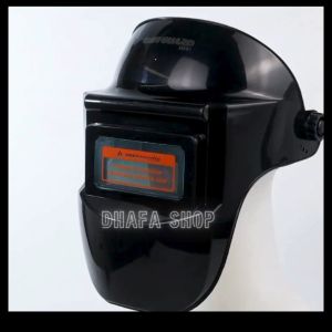 BARU TaffGUARD Helm Las Otomatis Pelindung Wajah Auto Darkening Solar Welding Helmet - JJ192