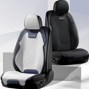 Ice Silk Car Seat Cushion Ventilation Comfortable Durable Four Seasons Universal Split Single Car Front Seat Cover