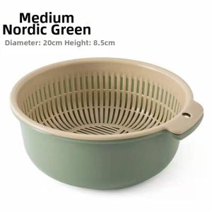 TEKANAI | Plastic Round Drain Sifting Basket