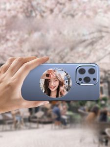 Mobile Phone Self-Shooting Mirror MagSafe Rear Magnetic HD Photography Auxiliary Handy Gadget Convex Mirror Rear View Shooting Video