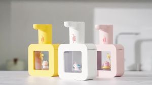New Automatic Soap Dispenser Cute Pet Contact Free Hand Sanitizer USB Charging 400ml Liquid Dispensers Wash Handtizer Personal