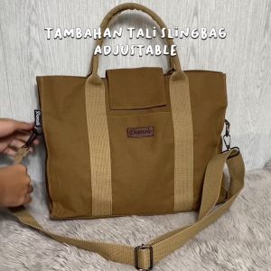 Pamole - Tas Selempang Multifungsi Tas Wanita Bahan Kanvas Premium - Talia Series