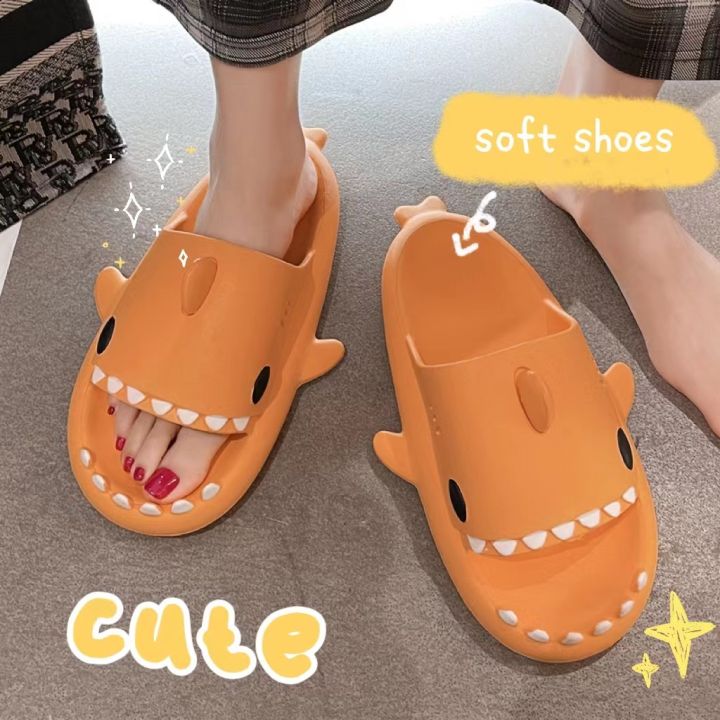 PiShops รองเท้าเด็ก⚡️รองเท้าแฟชั่นลายน้องฉลาม🐋 รองเท้าแตะที่นุ่มใส่สบาย ...