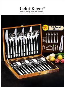 Home 316 Stainless Steel Dinnerware Set