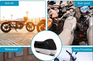 3 Layers Motorcycle Cover Dust UV Outdoor Protection Motor Cover Motorbike Cover All Season Universa