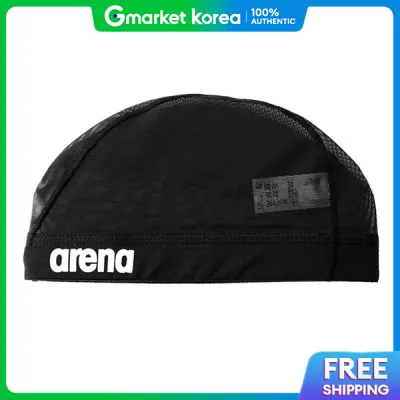 Arena | Arena Japan Solid Mesh Swimming Cap (A6Fc2As01) Black
