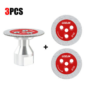 LOZLIN Vacuum Brazed Engraving Saw Carving Blade Removable M14 5/8-11 Flange Mini Grinding Disc Concrete Ceramic Tile Cutter