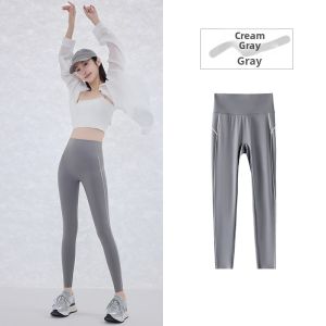 miiow | High-Waist Fitness Yoga Pants Womens Outerwear New 2025 Cat Person Sharkskin Pants No Embarrassing Lines Long Leggings
