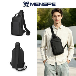 MENSPE Mens Shoulder Bag Crossbody Bag Waterproof Film Bag Sports Bag Casual Bag Street Bag Phone Bag Messenger Bag Versatile Fashion Travel Bag Business Bag