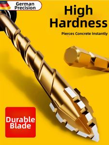 YIZHIBING | New Upgrade 4-Blade Tooth Eccentric Drill Bit for Tiles Ceramic Glass Marble Concrete Stainless Steel