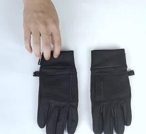 Men Women Outdoor Sports Autumn Winter Warm Bicycle Riding Gloves Touch Screen Windproof Ski Non Slip Thermal Fleece Lined