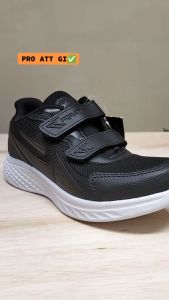 Yasa Footwear - Sepatu Sekolah Anak PRO ATT GI 351V Perekat 35 - 38 / Sepatu Sekolah Hitam / Sepatu Sneakers Anak / Sepatu Keren /Sepatu Perekat