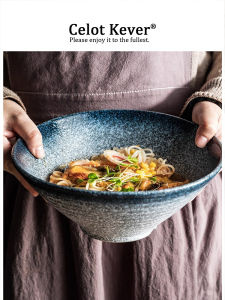 Home Use Glazed Ceramic Ramen Bowl
