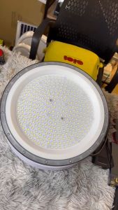 KKSKY โคมไฟไฮเบย์ โคมไฟโรงงาน 100w 200w 400w ไฮเบย์ High bay LED ประหยัดพลังงานและลดการใช้  รับประกัน 1 ปี