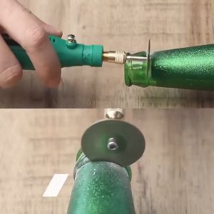 Máy khoan mini có dây 12V kèm cưỡi cưa HSS dùng để mài và đánh bóng trang sức cắt gỗ và thủy tinh [hàng có sẵn]