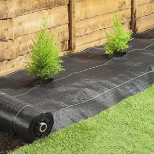 Weedmat Lebar 4 Meter Anti UV Mulsa Ground Cover Meteran Woven Fabric Eco Pack