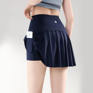 ASran | Waist-Shaping A-Line Skirt Anti-Peek Tennis Pleated Skirt