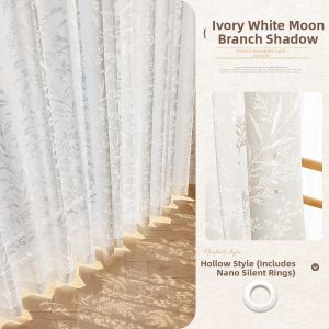 WEILAISHI | Light Filtering Privacy Sheer Curtain