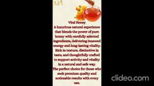 ORGANIC HONEY