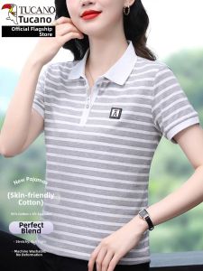 TUCANO | Breathable Slim Fit Polo Shirt for Women Short Sleeve