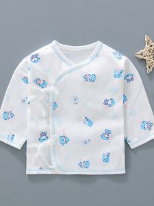 Áo Sơ Sinh Mùa Hè Mỏng Bằng Cotton Nguyên Chất Áo Khoác Mùa Thu Cho Bé Mới Sinh Áo Khoác Toàn Thân Cho Bé Trai Và Bé Gái