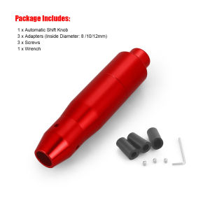 Dynoracing | Brand New Aluminum Automatic Stick Gear Shift Knob For Automatic Transmission With Press Down Release Button