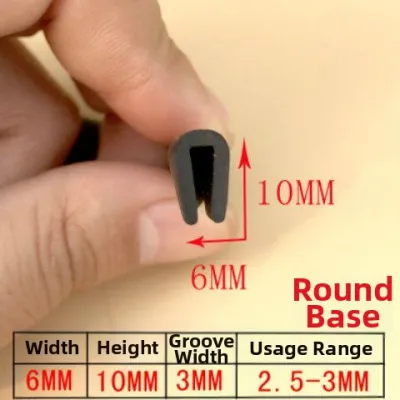 U-Shaped Rubber Edge Protector and Sealing Strip