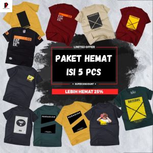 KAOS DISTRO PRIA WANITA ISI 6 MOTIF DISTRO KEREN BAJU T-SHIRT LENGAN PENDEK TERBARU 2024