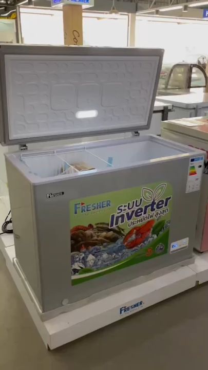 ตู้แช่แข็งฝาทึบ 2 ระบบ (ระบบ Inverter) Fresher รุ่น FF-245IVT ความจุ 8 ...