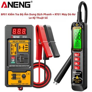 ANENG | Bộ Kiểm Tra Rơle Ô Tô ANENG RT01 4/5 Chân HD01 Bộ Dò Rò Rỉ Halogen Kỹ Thuật Số Bộ Dụng Cụ Phát Hiện Rò Rỉ Môi Chất Lạnh AC Dụng Cụ Chẩn Đoán Ô Tô
