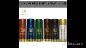 Denver Hamilton Deodorant Body Spray (165ml) For Men ROYAL/IMPERIAL/HONOUR/PRIDE/CALIBER/GREEN