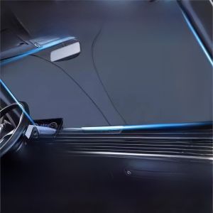 MONLEYTA | Rèm chắn nắng bằng titan bạc màu đen chuyên dụng cho ô tô của Đức cách nhiệt chống tia UV che chắn cửa sổ kính xe hơi