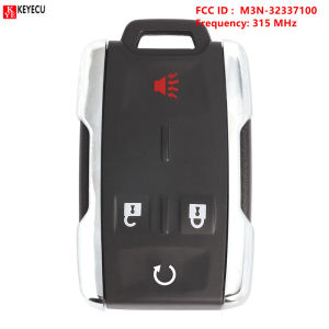 Keyecu New Keyless Entry smart Remote Control FOB for Chevrolet Silverado 2014 2015 Colorado 2015 Fcc# M3N-32337100 - 315 Mhz