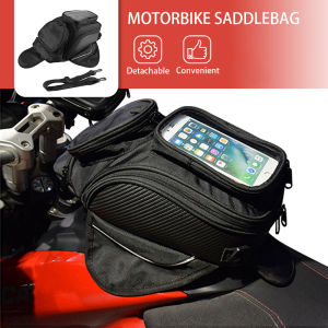 Motorcycle Phone Holder Storage Oil Fuel Tank Bag Magnetic Motorbike Saddlebag For Honda For Yamaha For Aprilia RSV1000