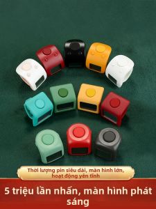 Push Electronic Display Night-light Finger-ring Rechargeable Counter