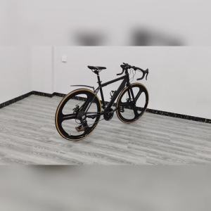 Basikal ung untuk lelaki basikal ung dilipat singapura Double Disc Variable Speed dewasa 700 aluum Alloy sukan kereta memecahkan angin tiga pisau bercakap roda